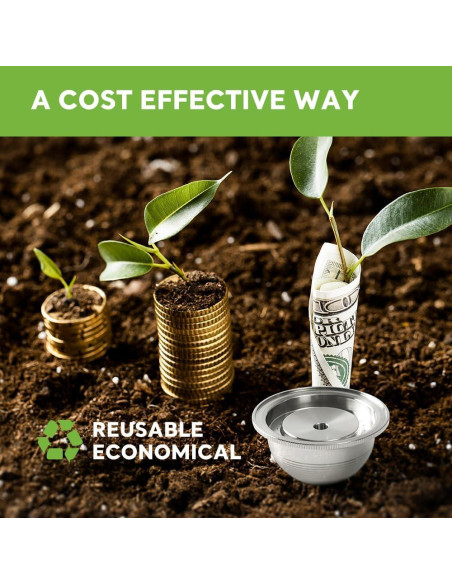 Cápsula de Café Reutilizable BENFUCHEN Acero Inoxidable 80ML