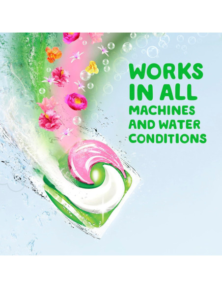 Detergente para Ropa Gain Super Flings 18 Pacs Hibisco Hula