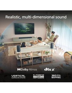 Televisor Sony 42" 4K OLED BRAVIA XR A90K con Barra A3000 2