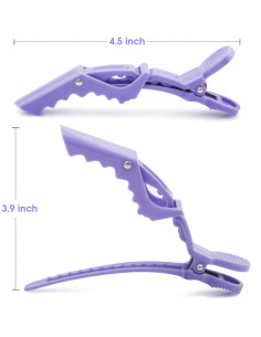 Clips de Pelo Cocodrilo GLAMFIELDS 12 Pcs Antideslizantes 2