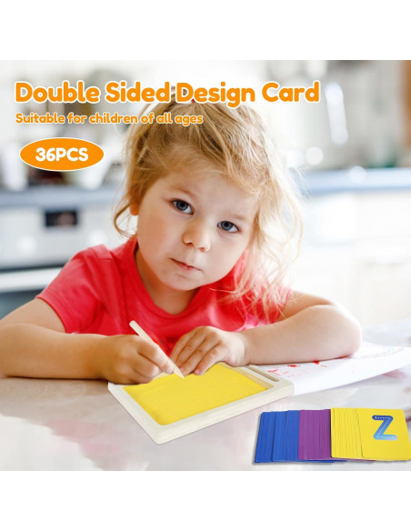 Bandeja de Arena Montessori de Madera Mimoyalaso 22.5x18cm