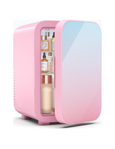 Mini Nevera BEICHEN 6L Rosa Portátil Enfriador y Calentador