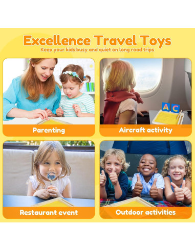 Bandeja de Arena Montessori de Madera Mimoyalaso 22.5x18cm