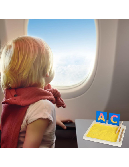 Bandeja de Arena Montessori de Madera Mimoyalaso 22.5x18cm