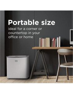 Congelador Vertical Compacto BLACK+DECKER BUFK12W 1.2 Pies Cúbicos 2