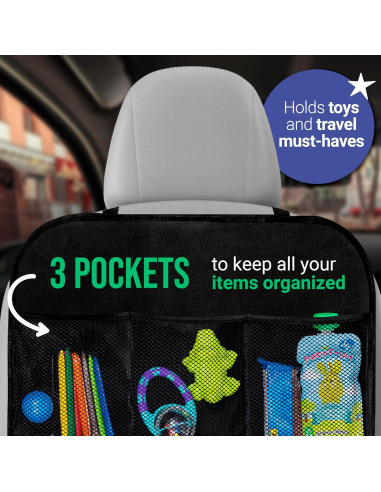 Organizador de Asiento Trasero Todays Kids - Paquete de 2, 48.3x68.6cm