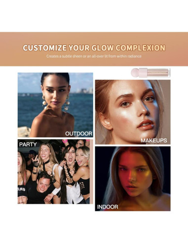 Bastón Iluminador Líquido RILIMIOO 7.5 ml Luz de Luna