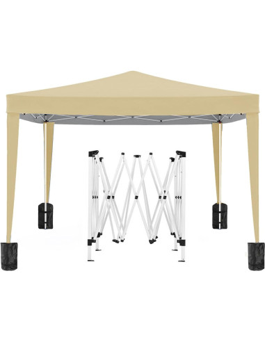 Carpa Plegable 3x3m QiMaieeUSA con 4 Paredes Removibles
