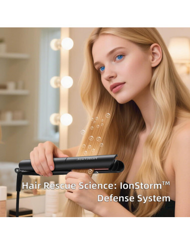 Plancha y Rizador 2 en 1 MEIBEAZON MS-01 Cerámica 3D