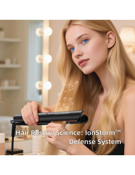 Plancha y Rizador 2 en 1 MEIBEAZON MS-01 Cerámica 3D