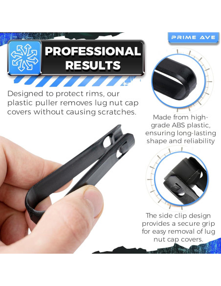 Juego de Herramientas Extractoras Prime Ave para Tapas de Tuercas