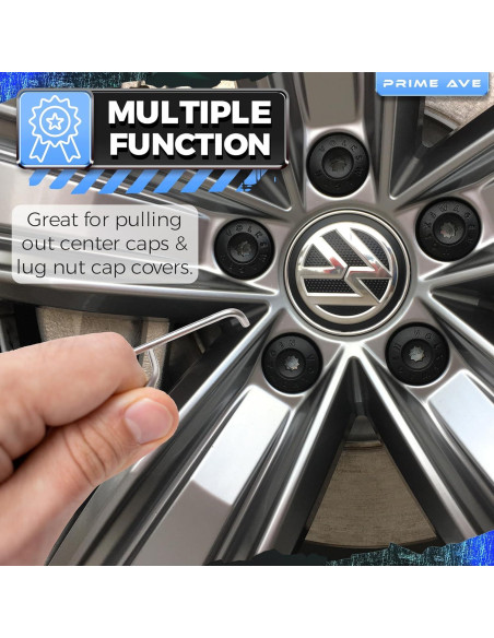 Juego de Herramientas Extractoras Prime Ave para Tapas de Tuercas