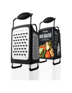 Rallador de Caja Microplane Acero Inoxidable 4 Lados Multiusos