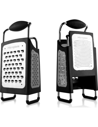 Rallador de Caja Microplane Acero Inoxidable 4 Lados Multiusos