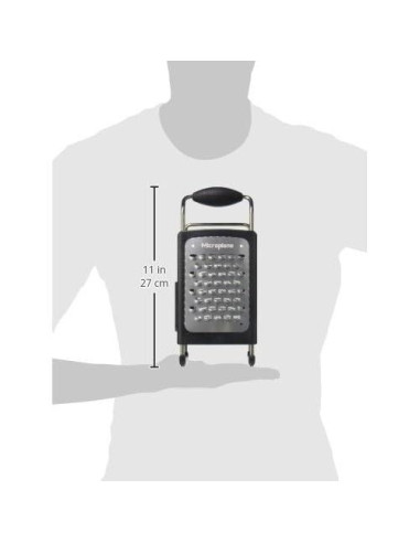 Rallador de Caja Microplane Acero Inoxidable 4 Lados Multiusos