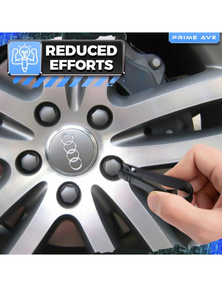 Juego de Herramientas Extractoras Prime Ave para Tapas de Tuercas