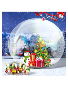 Globo de Nieve Inflable Gigante Tryset 3m PVC 250W para Eventos