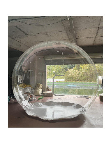 Globo de Nieve Inflable Gigante Tryset 3m PVC 250W para Eventos