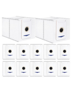 Paquete de 12 bolsas de repuesto BUXEBUX para Yeedi M12 PRO+