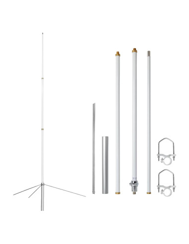 Antena de Estación Base UHF HYS 2.2m 8.5dBi para GMRS