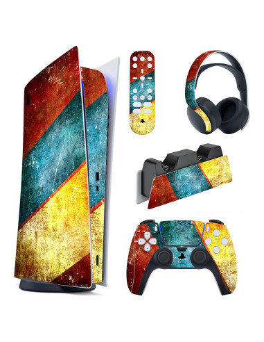 Calcomanías Vinilo PlayVital para Consola PS5 Edición Digital