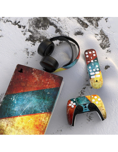 Calcomanías Vinilo PlayVital para Consola PS5 Edición Digital