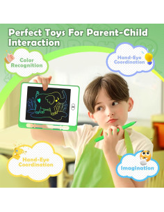 Paquete de 12 Tablets de Escritura LCD OMXDG 6.5" Coloridas 2