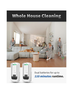 Aspiradora Inalámbrica NuYupo DHC200 550W 110 Min Carga Rápida 2