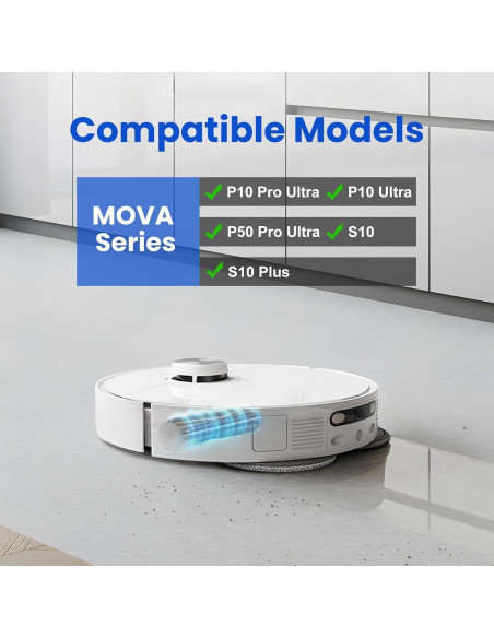 Cepillo TriCut para Aspiradora Robot Dreame X40 Ultra - Antienredos