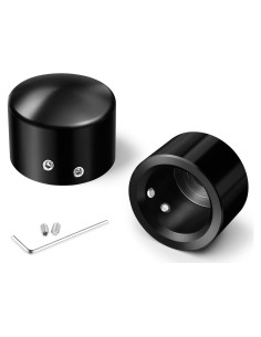 Cubiertas de tuerca del eje delantero Benlari para Harley 2002-2023