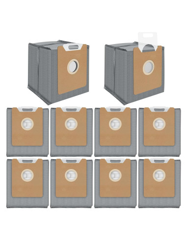 10 Bolsas de Polvo HEPA Opprglow para Eufy G35+, G40+, G40 Hybrid+