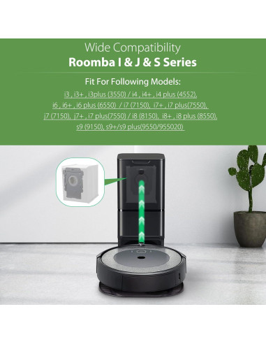 Paquete de 20 bolsas de vacío GOFWE para iRobot Roomba i7 i3 i4 i6 j7 s9