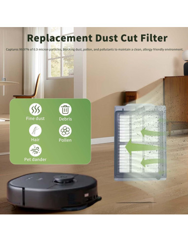 Kit de Repuesto HUKWIMO para iRobot Roomba 405/505 - 16 Piezas