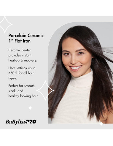 Plancha de Pelo BaBylissPRO BP9557UC Cerámica 30.5cm