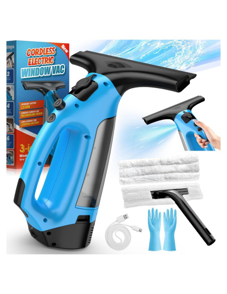 Limpiaparabrisas Inalámbrico 3 en 1 Ankuwa KS-5529C 25.4 cm