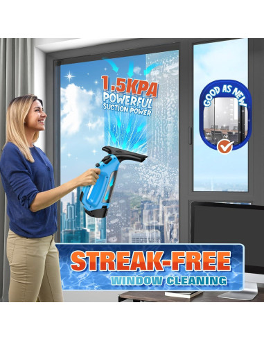 Limpiaparabrisas Inalámbrico 3 en 1 Ankuwa KS-5529C 25.4 cm