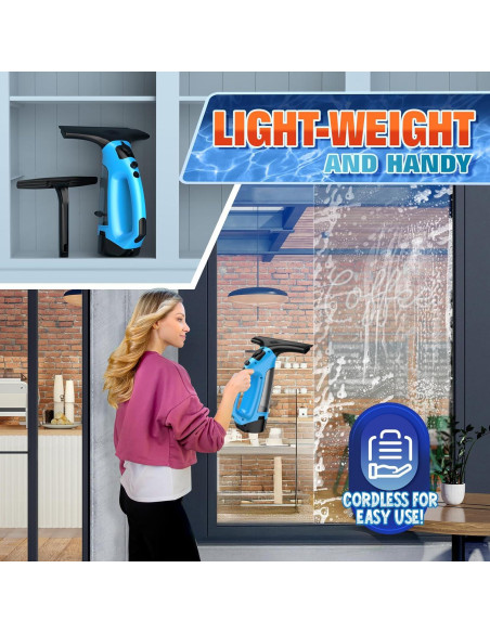 Limpiaparabrisas Inalámbrico 3 en 1 Ankuwa KS-5529C 25.4 cm