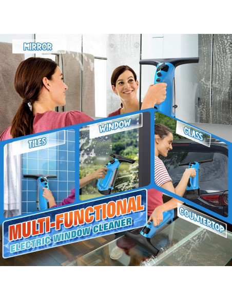 Limpiaparabrisas Inalámbrico 3 en 1 Ankuwa KS-5529C 25.4 cm