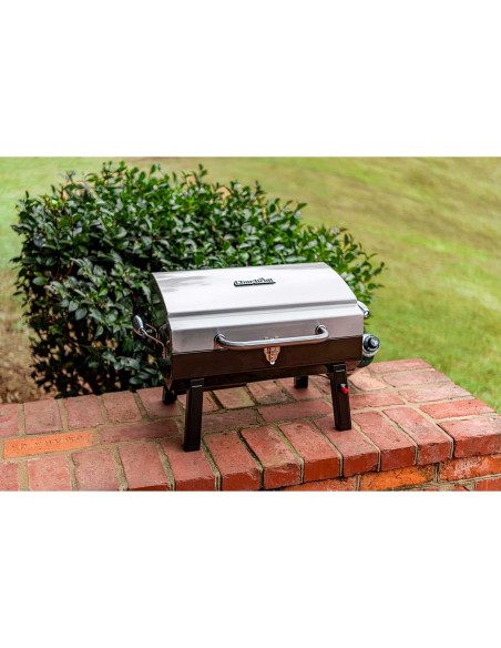 Parrilla de Gas Portátil Char-Broil 1 Quemador Acero Inoxidable