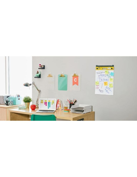 Notas Grandes Super Adhesivas Post-it 28x28 cm Verde Neón