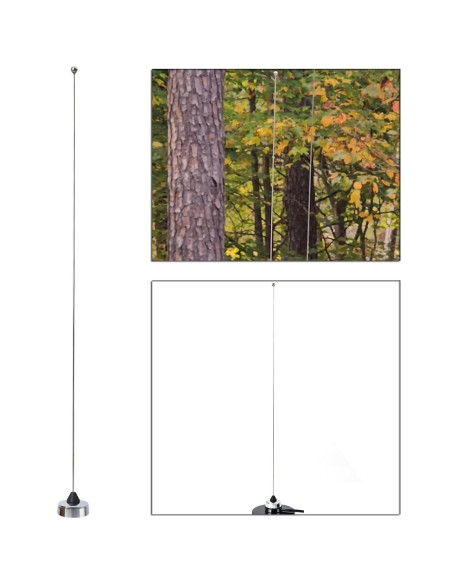 Antena VHF HYS TC-HC152V 136-174MHz 45.2cm NMO