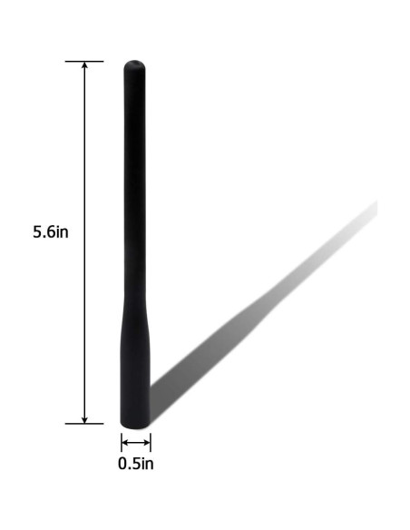 Antena de pato de goma Aimtobest STD-CAT460 para radios de mano