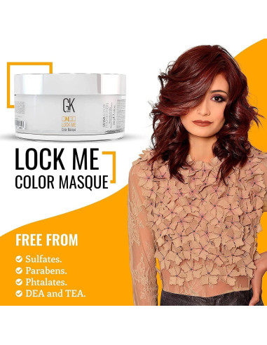 Mascarilla Acondicionadora GK HAIR Lock Me 200g - Protección Color