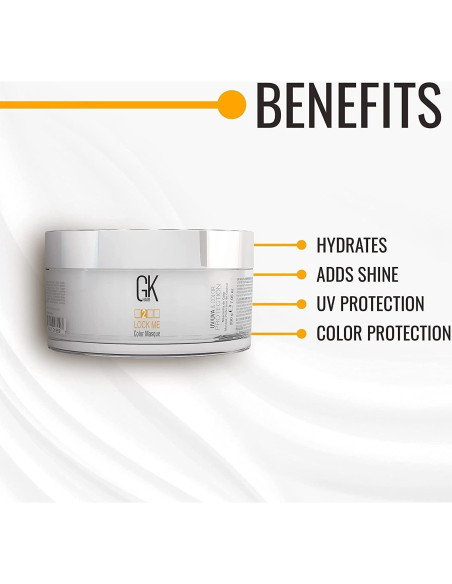 Mascarilla Acondicionadora GK HAIR Lock Me 200g - Protección Color