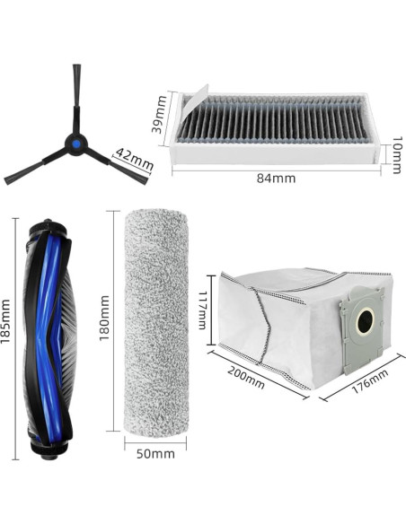 Kit de Accesorios Ecovacs Deebot X8 Pro Omni - Repuestos