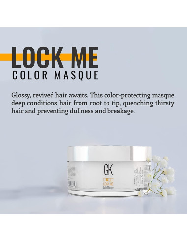 Mascarilla Acondicionadora GK HAIR Lock Me 200g - Protección Color