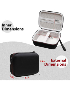 Funda LTGEM para Etiquetadora Brother PT-M95 - Protección Dura 2