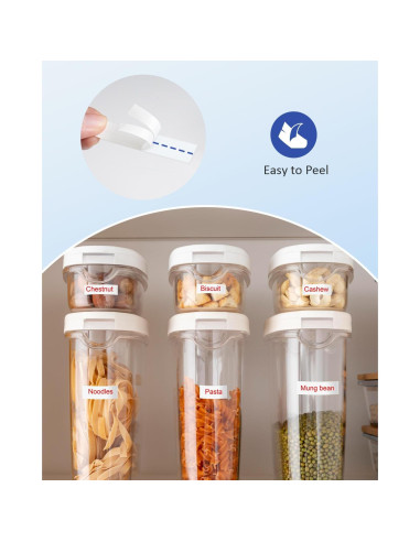 Cinta de Etiqueta 12mm VEQWC TZe-232 Roja sobre Blanca