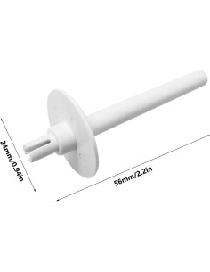 4 Piezas Accesorios Máquina de Coser Brother Plástico Blanco 2