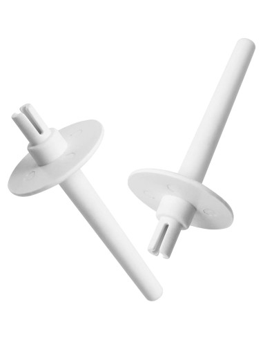 4 Piezas Accesorios Máquina de Coser Brother Plástico Blanco